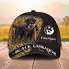 Maxcorners Waterfowl Hunter Dog Mallard Duck Camo Personalized Name Unisex 3D Cap
