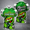 Maxcorners Darts 3D Shirts For SESAME FRIENDS