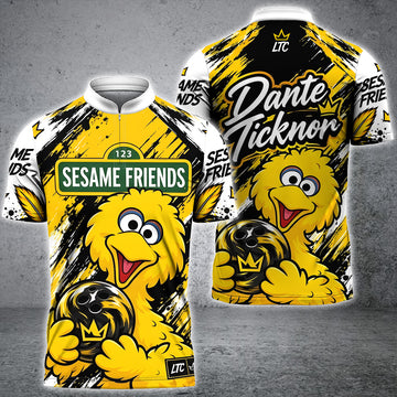 Maxcorners Darts 3D Shirts For SESAME FRIENDS