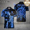 Maxcorners Darts Shirt Lion Style Multioptions Personalized Name, Team Name Unisex 3D Shirt