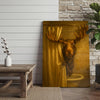 Maxcorners Funny Moose In Shower Rustic Bathroom Wall Art Wrapped Canvas