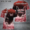 Maxcorners Fishing Personalized Name, Team Name Long Sleeve Shirt For Martin Vaughn
