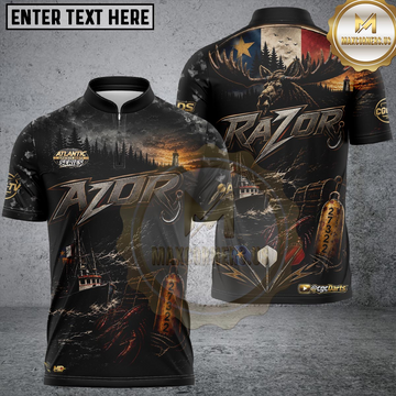 Maxcorners Azor Leblanc Personalized Name, 3D Dart Shirt For CGC Darts