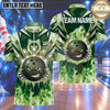 Maxcorners Bowling Wild Beast Wolf Howling Silhouette Bowling Ball Character Freezing Ice Flame Frost Icicles Multi Options Personalized Name, Team Name Unisex 3D Shirt (4 Colors)