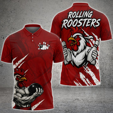 Maxcorners Bowling Chicken 3D Unisex Shirt For Chris