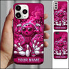 Maxcorners Bowling Phone Case Muscular Ball Character Sunglasses Flexing Biceps Shattered Pins Smoke Graffiti Personalized Name Multi Options Cover (7 Colors)