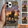 Maxcorners Twilight Duck Hunting Landscape Duck Hunting Multiple Dog Breeds Personalized Name Phone Case