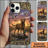 Maxcorners Twilight Duck Hunting Landscape Duck Hunting Multiple Dog Breeds Personalized Name Phone Case