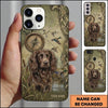Maxcorners Hunting Compass Retriever Landscape Duck Hunting Multiple Dog Breeds Personalized Name Phone Case