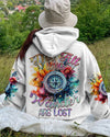 Maxcorners Not All Who Wander Are Lost Compass All Over Print LM2101