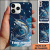 Maxcorners Fishing Phone Case Dynamic Water Motion Custom Name Phone Case