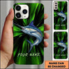 Maxcorners Fishing Phone Case Energy Beam Design Custom Name Phone Case