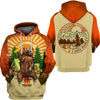 Maxcorners 3D All Over Printed Shirt Camping Sunrise Bear Hoodie, Zip Hoodie, Sweater, Tee