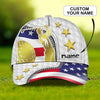 Maxcorners 3D Classic Cap Golf Lover 1 Personalized Name Cap LM0402