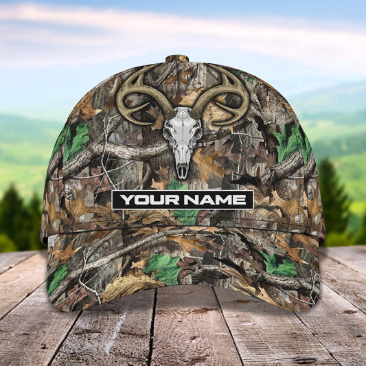 Maxcorners 3D Classic Cap Hunting Personalized Name Cap 33 LM0402