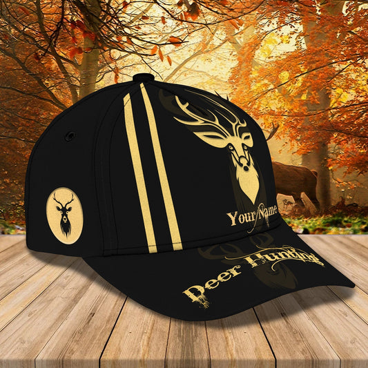Maxcorners 3D Classic Cap Deer Hunting Personalized Name Cap 86 LM0402