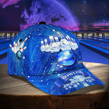 Maxcorners 3D Classic Cap Bowling 01Personalize Name Cap LM0402