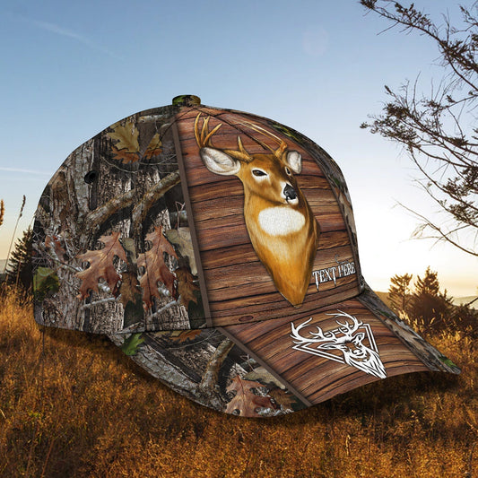 Maxcorners 3D Classic Cap Hunting 1 Personalized Name Cap LM0402
