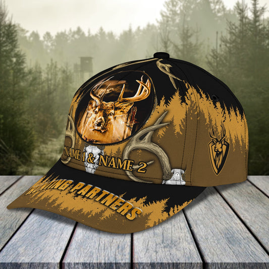 Maxcorners 3D Classic Cap Hunting personalized Name Cap 08 LM0402