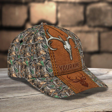 Maxcorners 3D Classic Cap Deer Hunting Personalized Name Classic Cap LM0402
