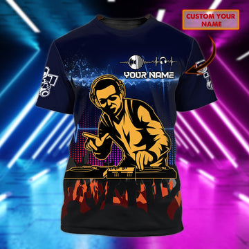 Maxcorners DJ Yo Yo Personalized 3D All Over Printed Shirt