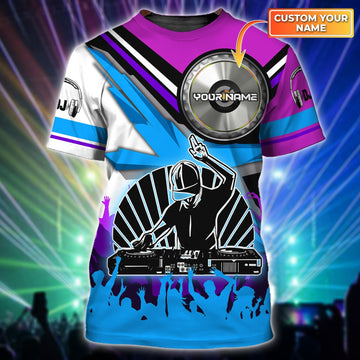 Maxcorners DJ Yes I Am Personalized 3D All Over Printed Shirt