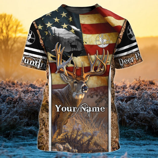 Maxcorners 3D Classic Cap Hunting 06 Personalized Name Cap LM0402