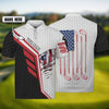 Maxcorners Golf American 2 Customized Name 3D Shirt