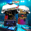 Maxcorners DJ Save Personalized 3D All Over Printed Shirt