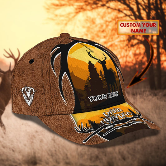 Maxcorners 3D Classic Cap Hunting 10 Personalized Name Cap 106 LM0402