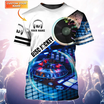 Maxcorners DJ Personalized 3D All Over Printed Shirt