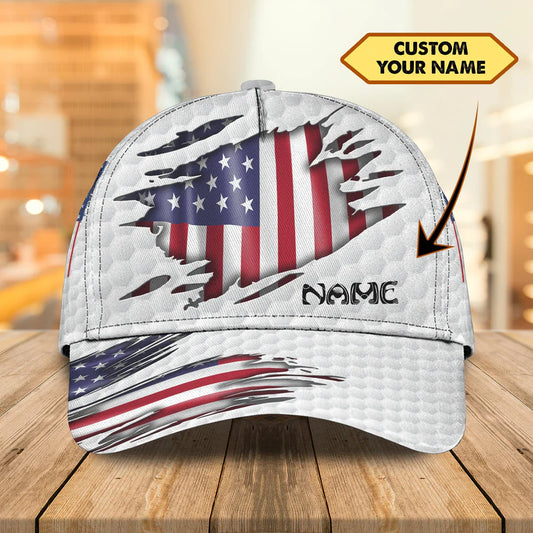 Maxcorners 3D Classic Cap Custom Name Golf LM0402