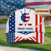 Maxcorners 3D Classic Cap Golf 04 Personalized Name Cap LM0402