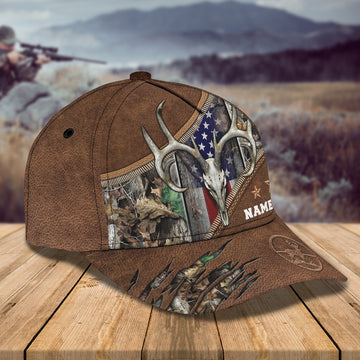 Maxcorners 3D Classic Cap Hunting 02 Personalized Name Cap LM0402