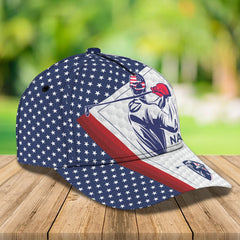 Maxcorners 3D Classic Cap Golfer Personalized Name Cap LM0402