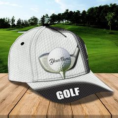 Maxcorners 3D Classic Cap Golf 4 Personalized Name Cap LM0402