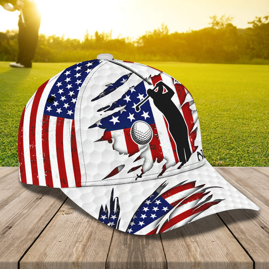 Maxcorners 3D Classic Cap Golf New Personalized Name Cap LM0402