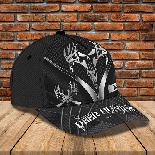 Maxcorners 3D Classic Cap Deer Hunting Personalized Name Cap 029 LM0402