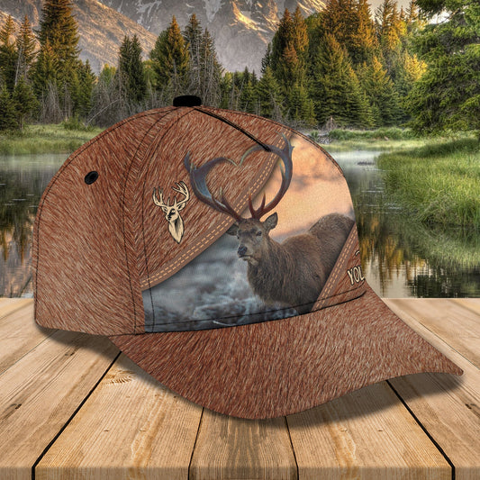 Maxcorners 3D Classic Cap Hunting 03 Personalized Name Cap LM0402
