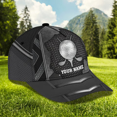 Maxcorners 3D Classic Cap Golf 2 Personalized Name Cap Golf LM0402