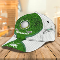 Maxcorners 3D Classic Cap Golf Cap06 Personalized Name Cap LM0402