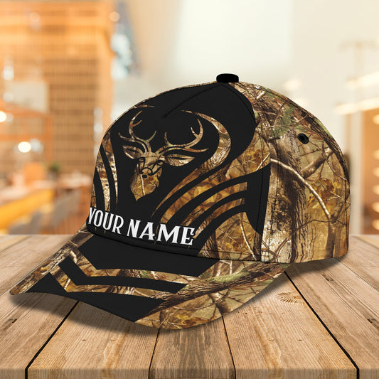 Maxcorners 3D Classic Cap Deer Hunting 2 Personalized Name Cap LM0402