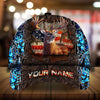 Maxcorners ewenig Deer Hunting Camouflage Pattern 3D Multicolor Personalized Cap