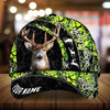 Maxcorners Huntaholic Amazing Deer Hunting Camo Pattern 3D Multicolor Personalized Cap