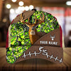 Maxcorners Premium Heart Line Leather Pattern 3D Multicolor Personalized Cap