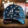 Maxcorners The Best Deer Hunting Star Camo Pattern 3D Multicolor Personalized Cap