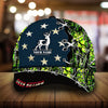 Maxcorners The Best Deer Hunting Star Camo Pattern 3D Multicolor Personalized Cap