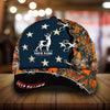 Maxcorners The Best Deer Hunting Star Camo Pattern 3D Multicolor Personalized Cap