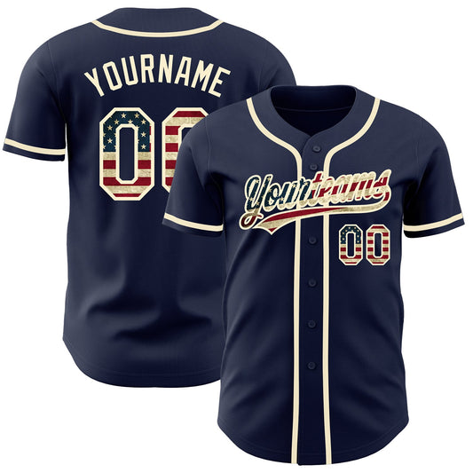 Maxcorners Custom Light Blue White-Old Gold 3D Argentinian Flag Premium Baseball Jersey LM0210