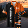 Maxcorners Personalized Car 1957 Chevrolet Bel Air Retro Hawaiian Shirt - Custom Photo Car Aloha Shirts